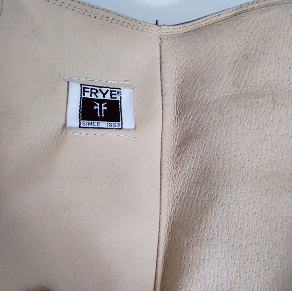 Frye Veronica Harness Tall Brown Leather Riding Boots Women’s Sze 7– Equestrian - Picture 14 of 15